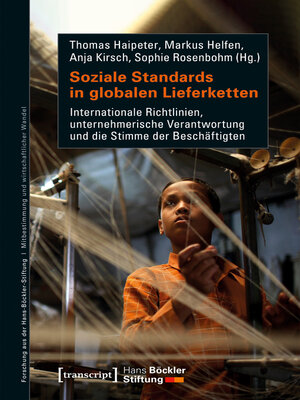 cover image of Soziale Standards in globalen Lieferketten